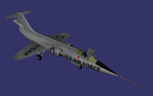 Lockheed NF-104A preview image